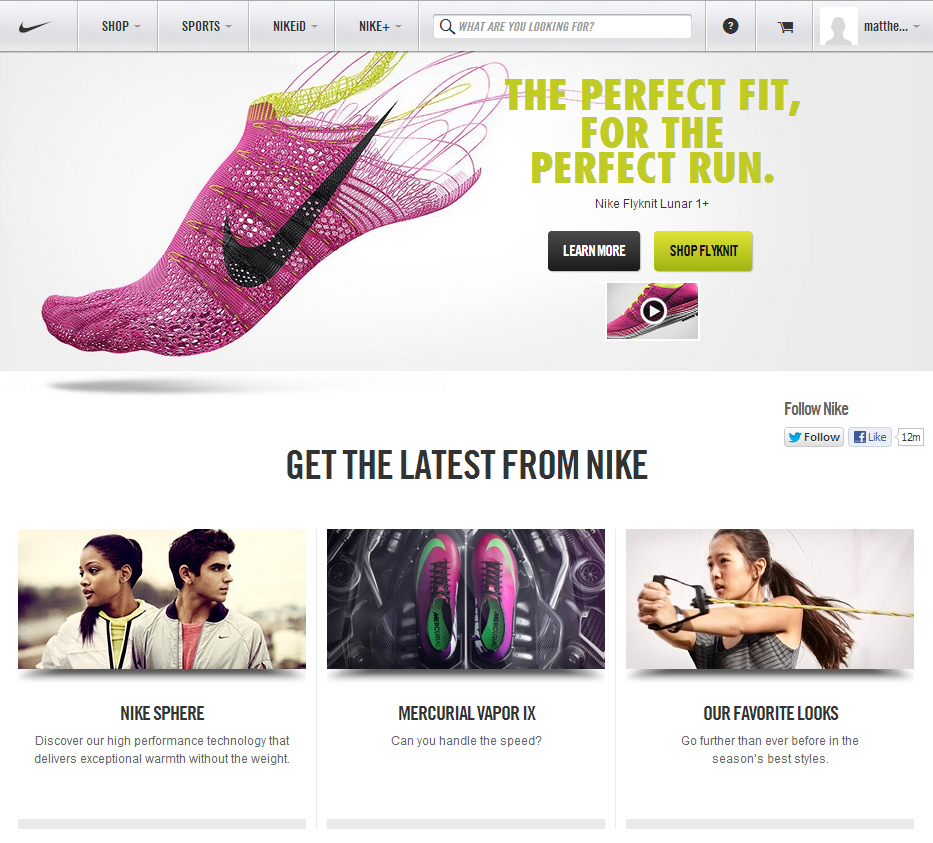 Nike Store Just Keeps Better |